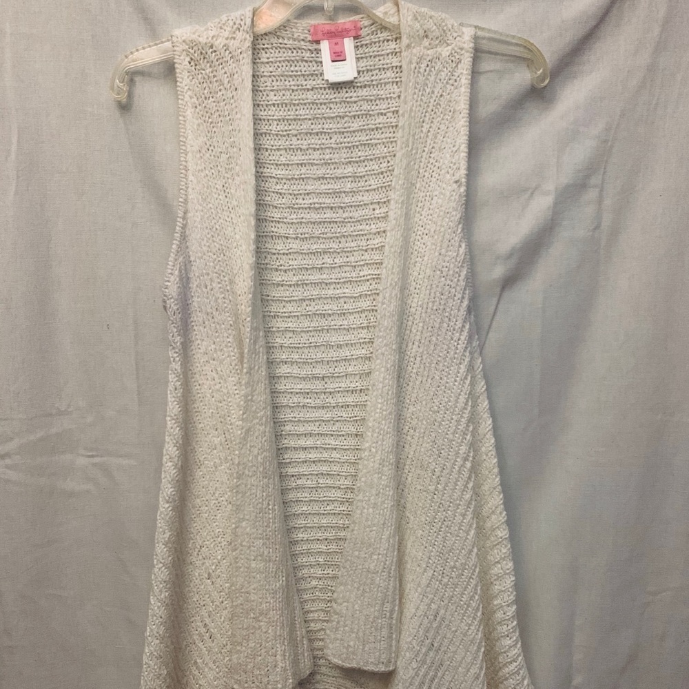 Lilly Pulitzer Kingston woven knit sweater vest